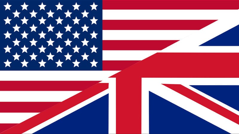 различия американского и британского английского